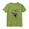 HapTiger Velociraptor Tears Through Maglietta - Officially Licensed Dinosaur Apparel 14JPRK021