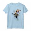 HapTiger Velociraptor Tears Through Maglietta - Officially Licensed Dinosaur Apparel 14JPRK021