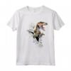 HapTiger Velociraptor Tears Through Maglietta - Officially Licensed Dinosaur Apparel 14JPRK021