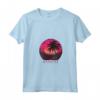 Donna Bonaire Antille Olandesi Spiaggia Tramonto Palm Immersione subacquea Vintage Maglietta con Collo a V - Souvenir Tropicale per Viaggiatori e Amanti dell'Oceano