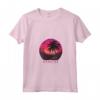 Donna Bonaire Antille Olandesi Spiaggia Tramonto Palm Immersione subacquea Vintage Maglietta con Collo a V - Souvenir Tropicale per Viaggiatori e Amanti dell'Oceano