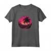 Bonaire Antille Olandesi Spiaggia Tramonto Palm Immersione subacquea Vintage Maglia a Manica - Souvenir per Viaggiatori e Amanti dell'Oceano - Regalo Unico per Appassionati di Nautica e Ambientalisti