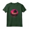 Bonaire Antille Olandesi Spiaggia Tramonto Palm Immersione subacquea Vintage Maglia a Manica - Souvenir per Viaggiatori e Amanti dell'Oceano - Regalo Unico per Appassionati di Nautica e Ambientalisti