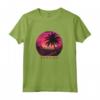 Bonaire Antille Olandesi Spiaggia Tramonto Palm Immersione subacquea Vintage Maglia a Manica - Souvenir per Viaggiatori e Amanti dell'Oceano - Regalo Unico per Appassionati di Nautica e Ambientalisti