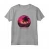 Bonaire Antille Olandesi Spiaggia Tramonto Palm Immersione subacquea Vintage Maglia a Manica - Souvenir per Viaggiatori e Amanti dell'Oceano - Regalo Unico per Appassionati di Nautica e Ambientalisti