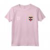 Orgoglio Nazionale - Antille Olandesi Numero 21 Maglia Sportiva - Souvenir Calcio Bandiera Tees
