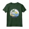 Bonaire Beach Antille Olandesi Vintage Maglietta - Souvenir Colorato Viaggio Retro per Amanti della Spiaggia e Surfisti