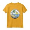 Bonaire Beach Antille Olandesi Vintage Maglietta - Souvenir Colorato Viaggio Retro per Amanti della Spiaggia e Surfisti