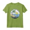 Bonaire Beach Antille Olandesi Vintage Maglietta - Souvenir Colorato Viaggio Retro per Amanti della Spiaggia e Surfisti