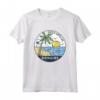 Bonaire Beach Antille Olandesi Vintage Maglietta - Souvenir Colorato Viaggio Retro per Amanti della Spiaggia e Surfisti