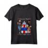 Donna Afro Antille Afro Americano Nato nelle Antille Olandesi con Maglietta Collo a V - Fiera di essere Afro Antille - Acquista Online Abbigliamento Patriottico