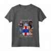 Donna Afro Antille Afro Americano Nato nelle Antille Olandesi con Maglietta Collo a V - Fiera di essere Afro Antille - Acquista Online Abbigliamento Patriottico