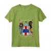 Donna Afro Antille Afro Americano Nato nelle Antille Olandesi con Maglietta Collo a V - Fiera di essere Afro Antille - Acquista Online Abbigliamento Patriottico