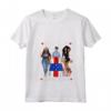 Donna Afro Antille Afro Americano Nato nelle Antille Olandesi con Maglietta Collo a V - Fiera di essere Afro Antille - Acquista Online Abbigliamento Patriottico