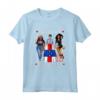 Donna Afro Antille - Maglietta Patriottica con Bandiera - Ideale per Mostrare le Tue Radici Culturali