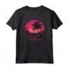 Bonaire Antille Olandesi Spiaggia Tramonto Palm Immersione subacquea Vintage Maglietta - Souvenir Mare e Isole Tropicali per Viaggiatori e Appassionati