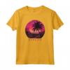 Bonaire Antille Olandesi Spiaggia Tramonto Palm Immersione subacquea Vintage Maglietta - Souvenir Mare e Isole Tropicali per Viaggiatori e Appassionati