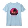 Bonaire Antille Olandesi Spiaggia Tramonto Palm Immersione subacquea Vintage Maglietta - Souvenir Mare e Isole Tropicali per Viaggiatori e Appassionati