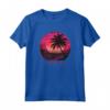 Bonaire Antille Olandesi Spiaggia Tramonto Palm Immersione subacquea Vintage Maglietta - Souvenir Mare e Isole Tropicali per Viaggiatori e Appassionati