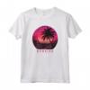 Bonaire Antille Olandesi Spiaggia Tramonto Palm Immersione subacquea Vintage Maglietta - Souvenir Mare e Isole Tropicali per Viaggiatori e Appassionati
