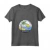 Donna Bonaire Antille olandesi illustrate oceano vintage Maglietta con Collo a V - Souvenir Mare e Surf a Bonaire Beach