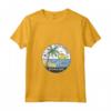 Donna Bonaire Antille olandesi illustrate oceano vintage Maglietta con Collo a V - Souvenir Mare e Surf a Bonaire Beach