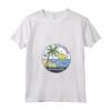 Donna Bonaire Antille olandesi illustrate oceano vintage Maglietta con Collo a V - Souvenir Mare e Surf a Bonaire Beach