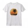 Bonaire Antille Olandesi Palme Retro Tramonto Vintage Maglia a Manica - Souvenir Viaggio per Amanti del Mare e della Spiaggia - Regalo Unico per Appassionati di Nautica e Ambientalisti