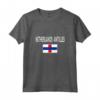 Maglietta con Bandiera delle Antille Olandesi - Orgoglio Nazionale Olandese T-shirt Souvenir Calcio - Ideale come Regalo per i Fan di Willemstad