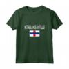 Maglietta con Bandiera delle Antille Olandesi - Orgoglio Nazionale Olandese T-shirt Souvenir Calcio - Ideale come Regalo per i Fan di Willemstad