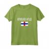 Maglietta con Bandiera delle Antille Olandesi - Orgoglio Nazionale Olandese T-shirt Souvenir Calcio - Ideale come Regalo per i Fan di Willemstad