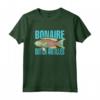 Bonaire Antille Olandesi Vintage Pappagallo Pesce Design Maglietta - Souvenir unico per gli amanti delle immersioni subacquee a Bonaire
