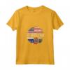 Donna Duel Flag Design Antille Olandesi e Duello Americano - Maglietta National Pride con Collo a V per Tifosi di Calcio
