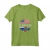 Donna Duel Flag Design Antille Olandesi e Duello Americano - Maglietta National Pride con Collo a V per Tifosi di Calcio