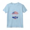 Donna Duel Flag Design Antille Olandesi e Duello Americano - Maglietta National Pride con Collo a V per Tifosi di Calcio