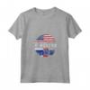 Donna Duel Flag Design Antille Olandesi e Duello Americano - Maglietta National Pride con Collo a V per Tifosi di Calcio