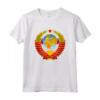 CCCP T-shirt Stemma Tee Flag - Souvenir Russo per gli Appassionati di Storia - Calcio Mosca Maglietta