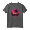 Bonaire Antille Olandesi - Felpa Vintage Tramonto Palm Immersione Subacquea - Regalo Oceanico e Souvenir Tropicale