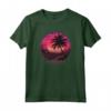 Bonaire Antille Olandesi - Felpa Vintage Tramonto Palm Immersione Subacquea - Regalo Oceanico e Souvenir Tropicale