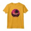 Bonaire Antille Olandesi - Felpa Vintage Tramonto Palm Immersione Subacquea - Regalo Oceanico e Souvenir Tropicale