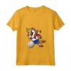 Donna Dabbing Unicorno Olanda Pallavolo - Bandiera Olandese Sport Maglietta con Collo a V - Cute Unicorn Volleyballer Design for Netherlands Team Fans