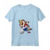 Donna Dabbing Unicorno Olanda Pallavolo - Bandiera Olandese Sport Maglietta con Collo a V - Cute Unicorn Volleyballer Design for Netherlands Team Fans