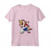 Donna Dabbing Unicorno Olanda Pallavolo - Bandiera Olandese Sport Maglietta con Collo a V - Cute Unicorn Volleyballer Design for Netherlands Team Fans