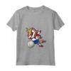 Donna Dabbing Unicorno Olanda Pallavolo - Bandiera Olandese Sport Maglietta con Collo a V - Cute Unicorn Volleyballer Design for Netherlands Team Fans