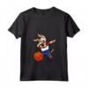 Donna Dabbing Dog Cane Olanda Pallacanestro - Maglietta Basket Bandiera Olandese - Regalo Compleanno Natale
