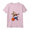 Donna Dabbing Dog Cane Olanda Pallacanestro - Maglietta Basket Bandiera Olandese - Regalo Compleanno Natale