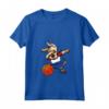 Donna Dabbing Dog Cane Olanda Pallacanestro - Maglietta Basket Bandiera Olandese - Regalo Compleanno Natale