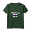 Maglietta con Bandiera delle Antille Olandesi - Maglia a Manica Corta per Mostrare l'Orgoglio Nazionale - Ideale come Souvenir Calcio