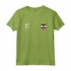 Antille Olandesi Numero 12 Sport Jersey Maglietta - Orgoglio Nazionale Calcio Souvenir Bandiera