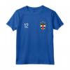 Antille Olandesi Numero 12 Sport Jersey Maglietta - Orgoglio Nazionale Calcio Souvenir Bandiera